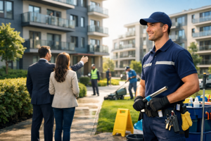 Konya mobil kapıcılık hizmeti kapsamında apartman ve site yönetimi için profesyonel mobil kapıcı ve temizlik ekibi